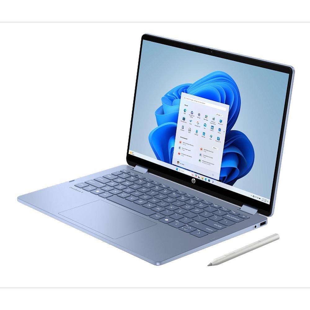 HP OmniBook 5 Flip Laptop, Intel Core i5, 16 GB, 512 GB, Integrated Intel Graphics, 14 Inch IPS, Windows 11 Home - Sky Blue