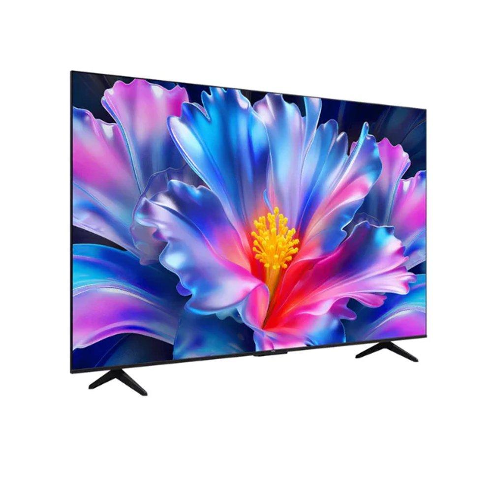 TCL Smart Google TV, 75 Inch, 4K Ultra HD, LED, HDR10+, HLG, 75P6L - Black 