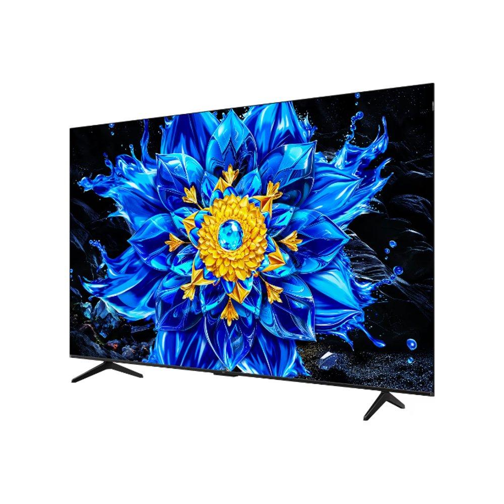 TCL Smart Google TV, 85 Inch, Mini LED 4K Display, Dolby Vision, 85P8L - Black   
