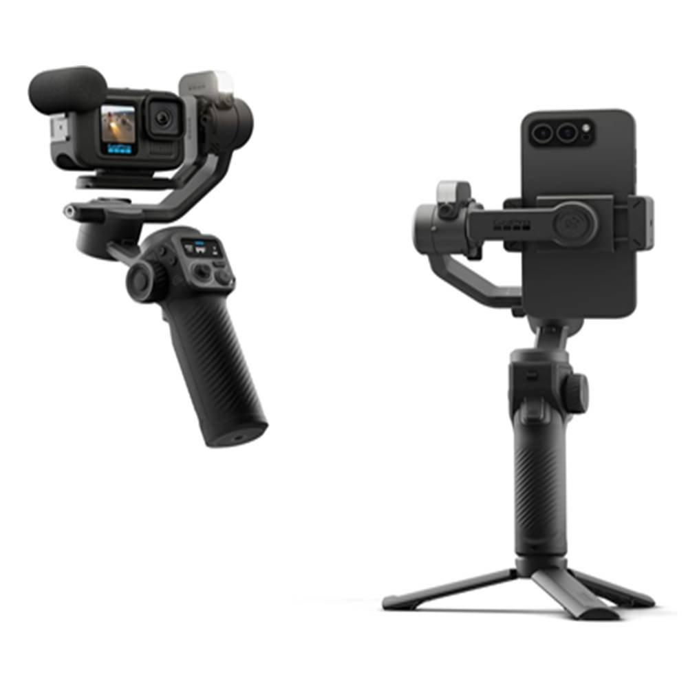 GoPro Fluid Pro AI Multi-Device Gimbal Stabilizer for Cameras and Smartphones, AGMSS-011-EU - Black 