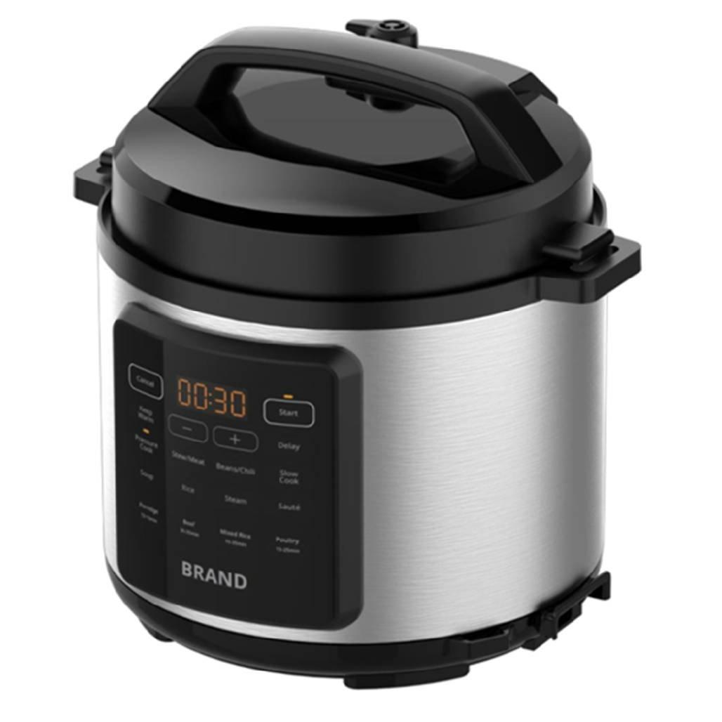 Hisense Multi-Cooker, 1000W, 70KPa, HGMC6SBK - Black & Silver