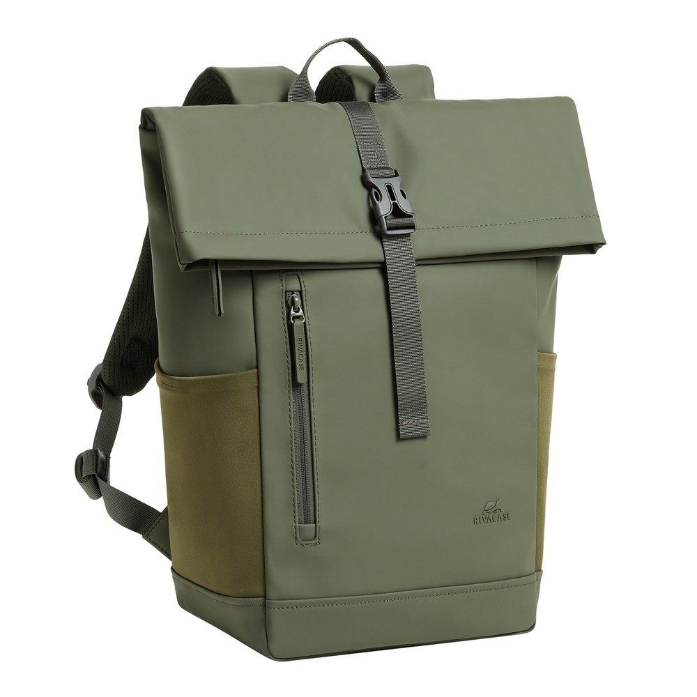 Riva Eden Roll Top Backpack, 14 inch, 7826 - Green