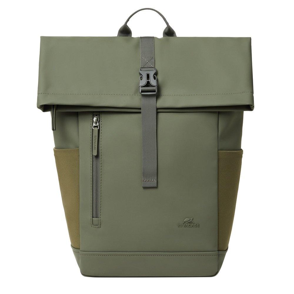 Riva Eden Roll Top Backpack, 14 inch, 7826 - Green