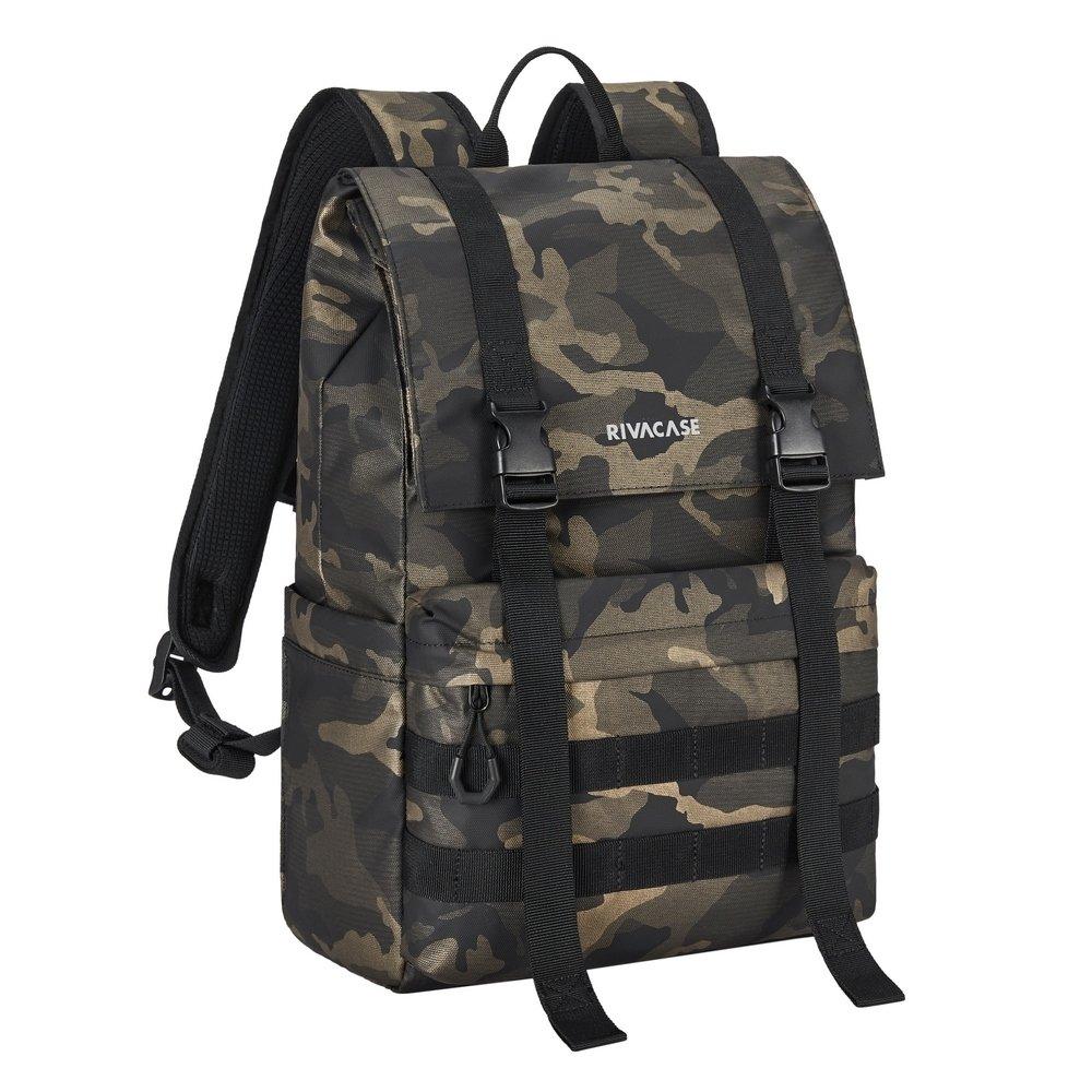 Riva Sherwood Roll Top Backpack, 15 L, 7621 - Brown