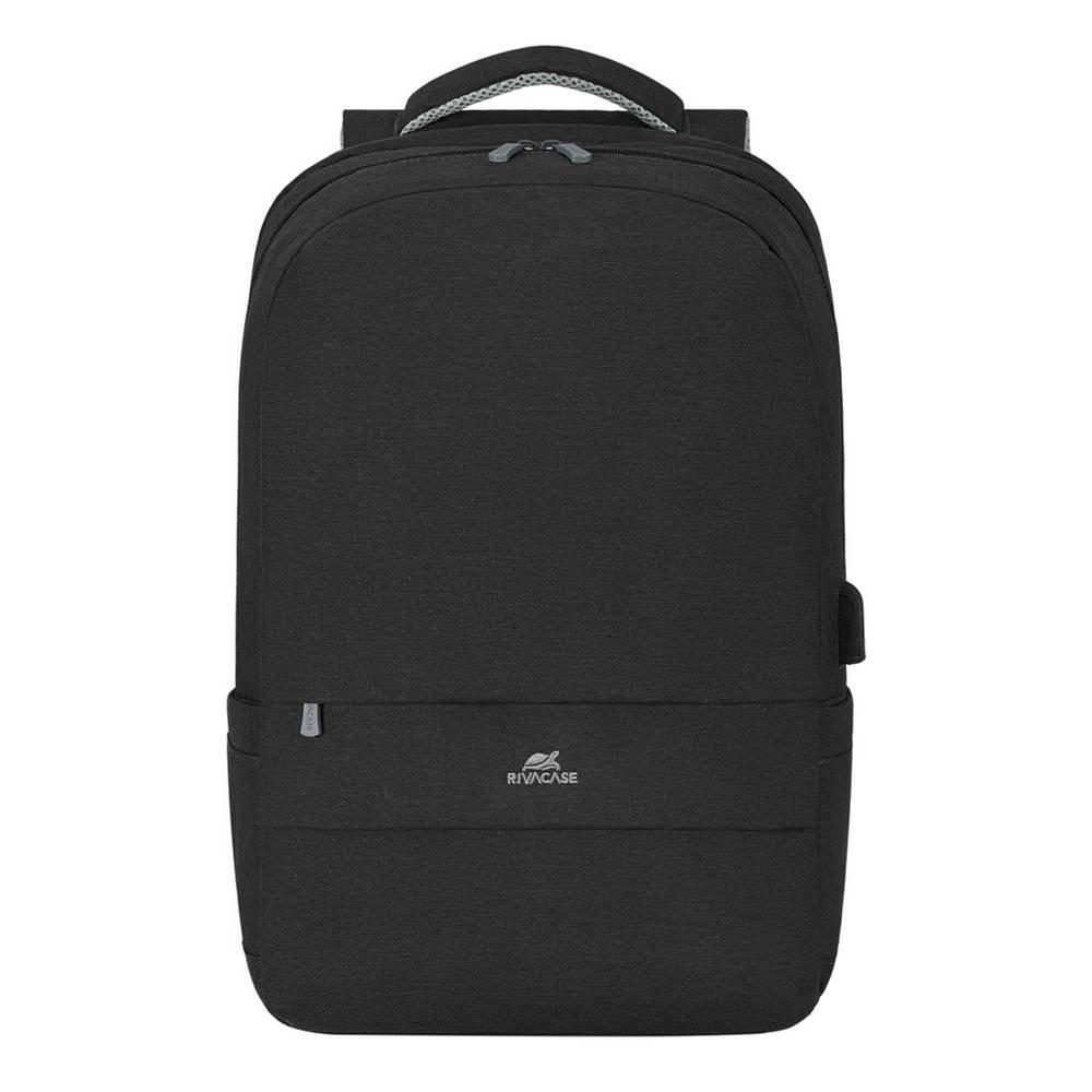 Riva Prater 20L 17.3” Laptop Backpack, 7567 – Black