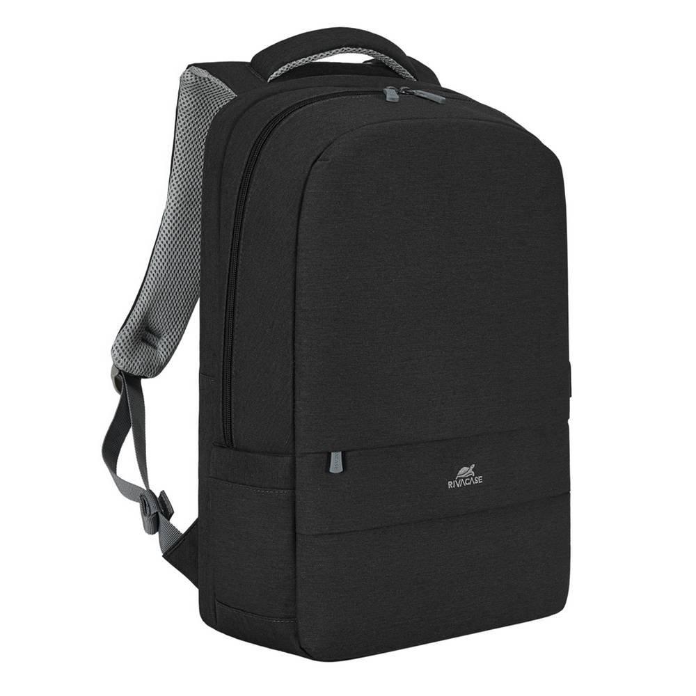 Riva Prater 20L 17.3” Laptop Backpack, 7567 – Black