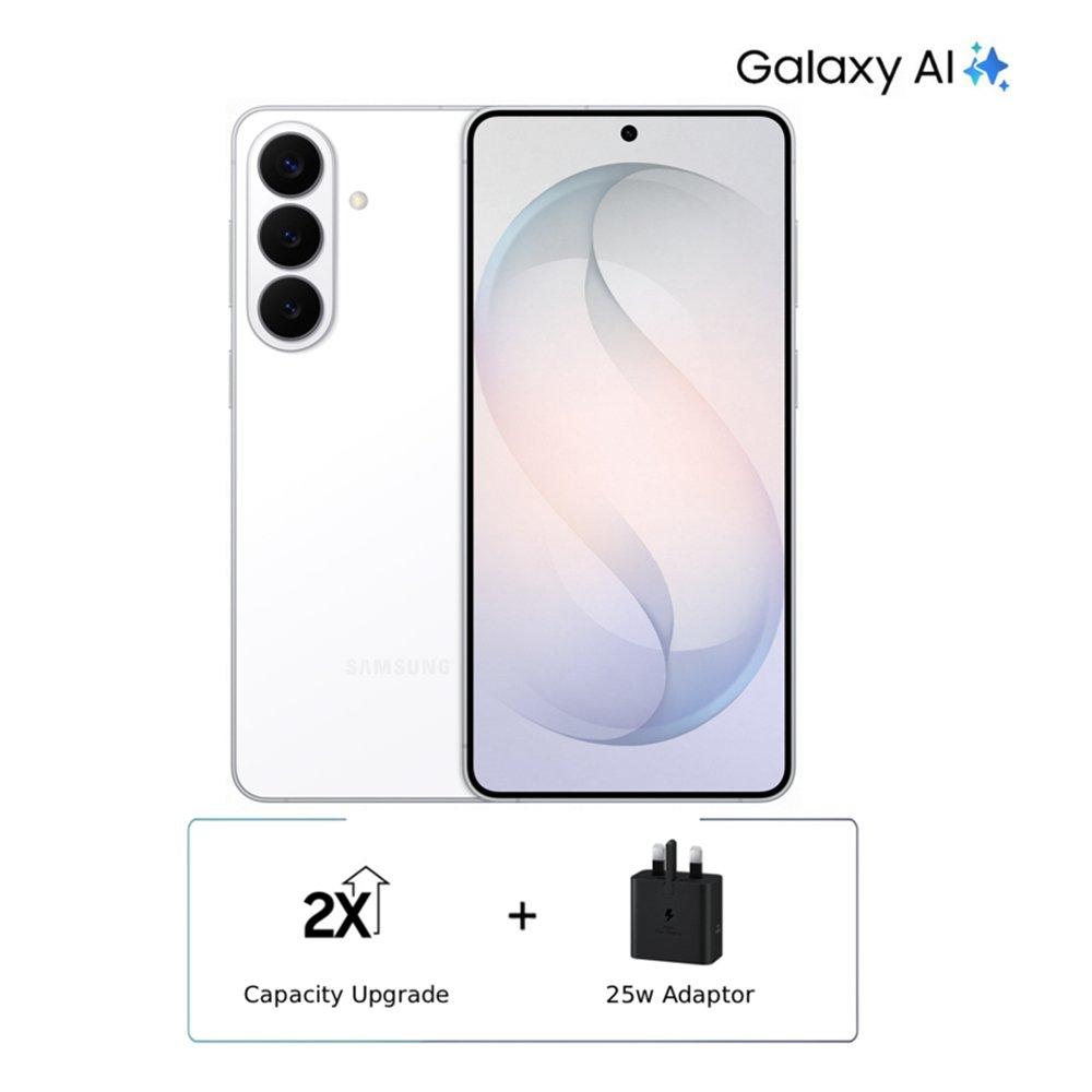 Pre Order Samsung S26+ 5G Phone, 6.7”, 12GB, 512GB (256x2) - White