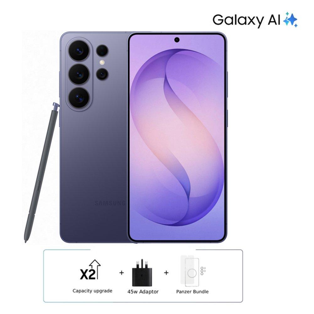 Pre Order Samsung S26 Ultra 5G Phone, 6.9”, 12GB, 512GB (256x2) - Violet