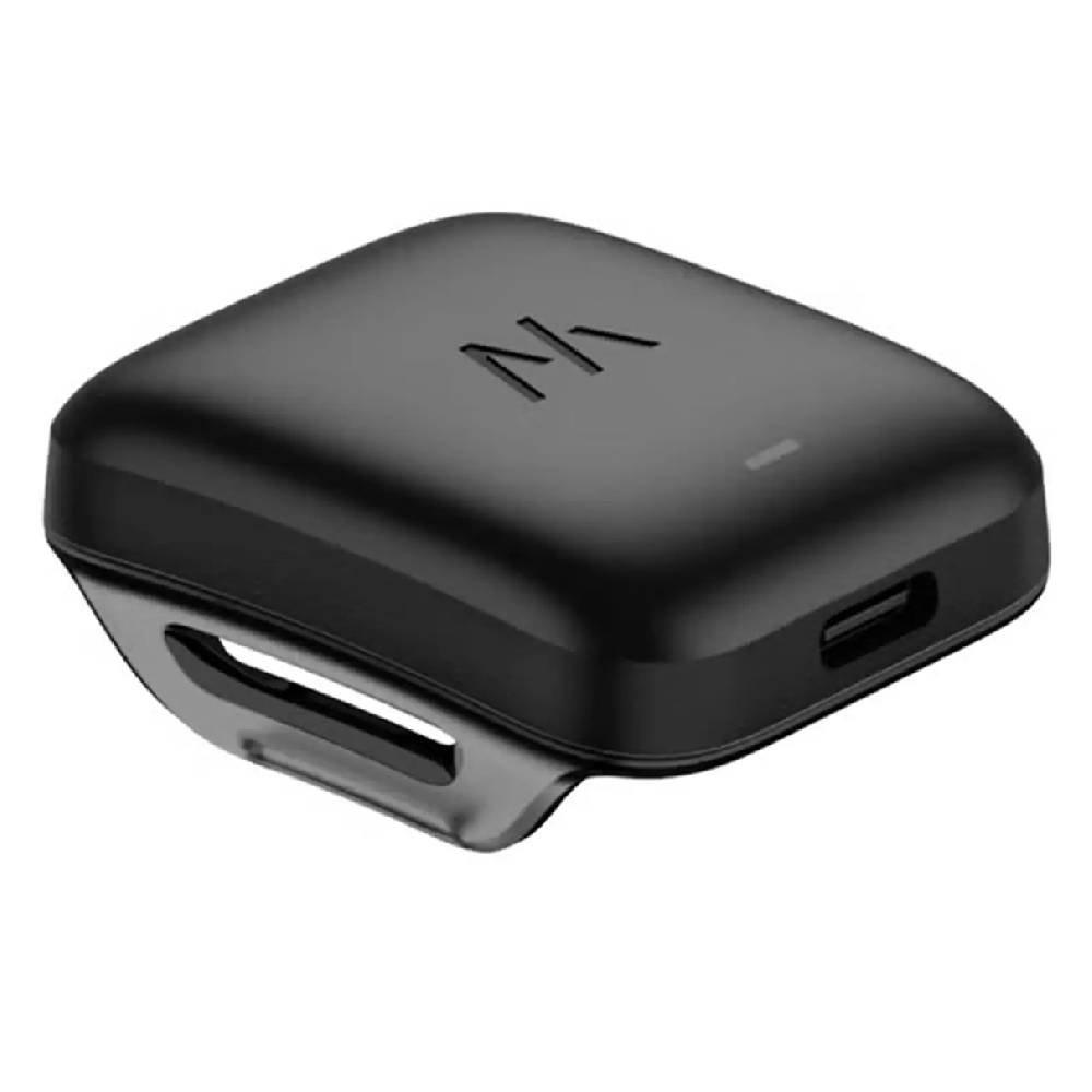 شاحن لاسلكي قابل للتثبيت من وب باورباك، متوافق مع أجهزة التتبع ون–بيك–لايف، - أسود