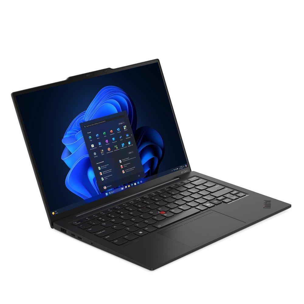 Lenovo ThinkPad X1 Carbon Gen 13 Laptop, Intel Core Ultra 7, 32GB, 1TB SSD, Integrated Intel Arc Graphics, 14" WUXGA, Windows 11 Pro, 21NS00L0GR - Black