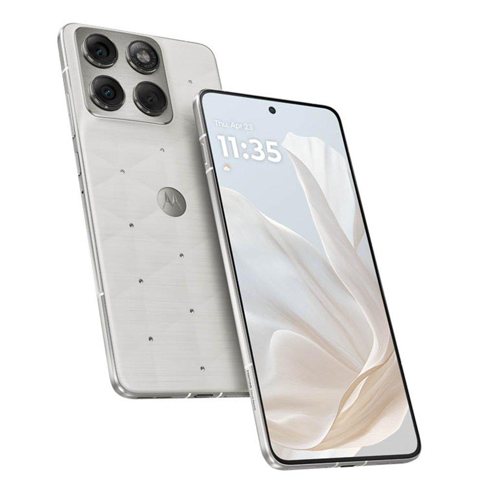 Motorola Moto Edge 70 5G Phone, 512GB, 12GB, 6.8” - White