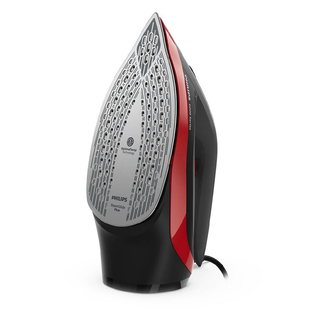 Philips 6000 Series Steam Iron, 2800 W, DST6130/46 - Black & Red.