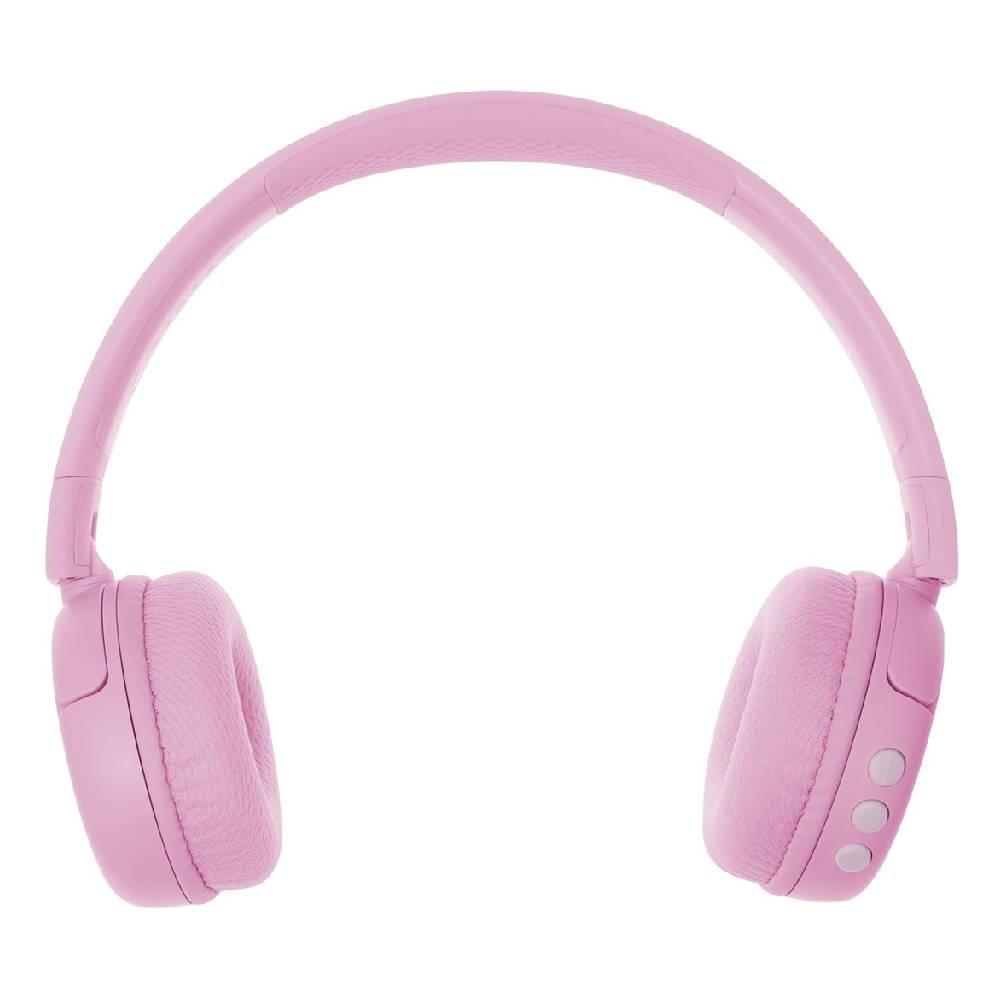 سماعة رأس من بدي فونز بوب فن القابلة للطي للأطفال مع ميكروفون - وردي