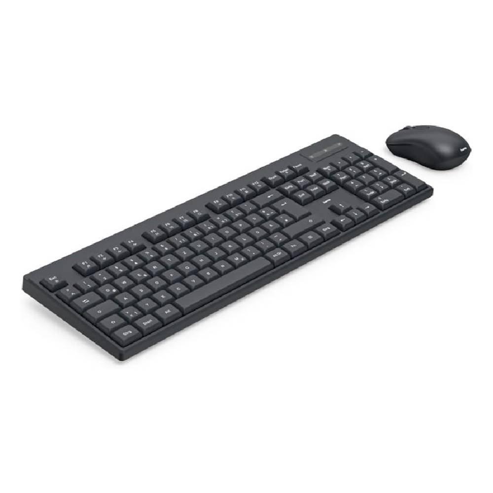 Hama Wireless Keyboard with Mouse, Batteries, D3173051 - Black 