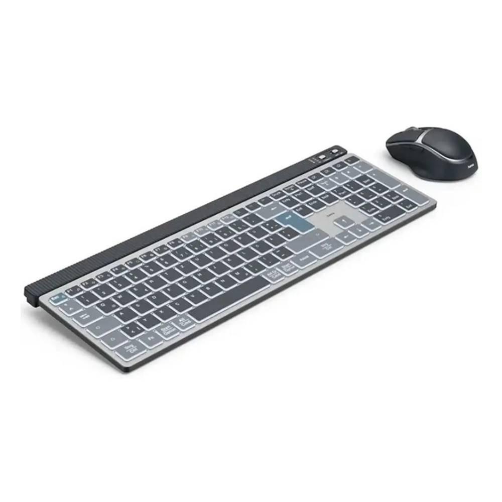 Hama Wireless Keyboard/Mouse Combo, D3173069 - Black/Grey