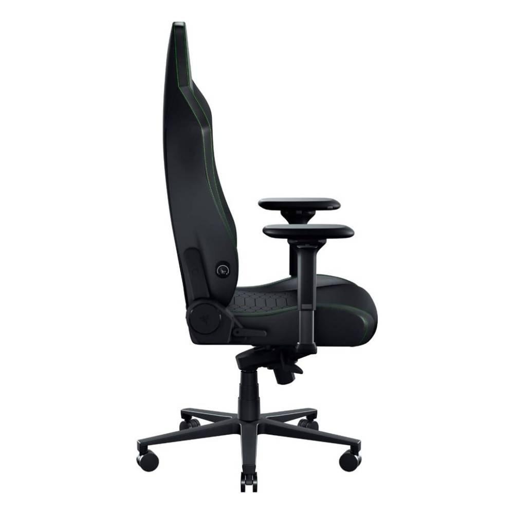 Razer Iskur V2 Gaming Chair, Adaptive 6D Lumbar Support, 4D Armrests, Memory Foam Head Cushion, RZ38-04900700-R3G1 – Black/Green