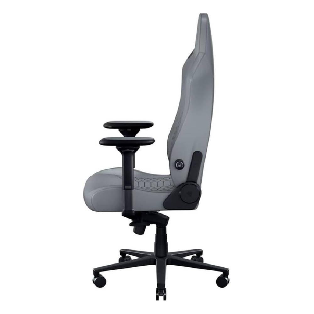 Razer Iskur V2 Gaming Chair, Adaptive 6D Lumbar Support, 4D Armrests, Memory Foam Head Cushion, RZ38-04901000-R3G1 – Light Grey
