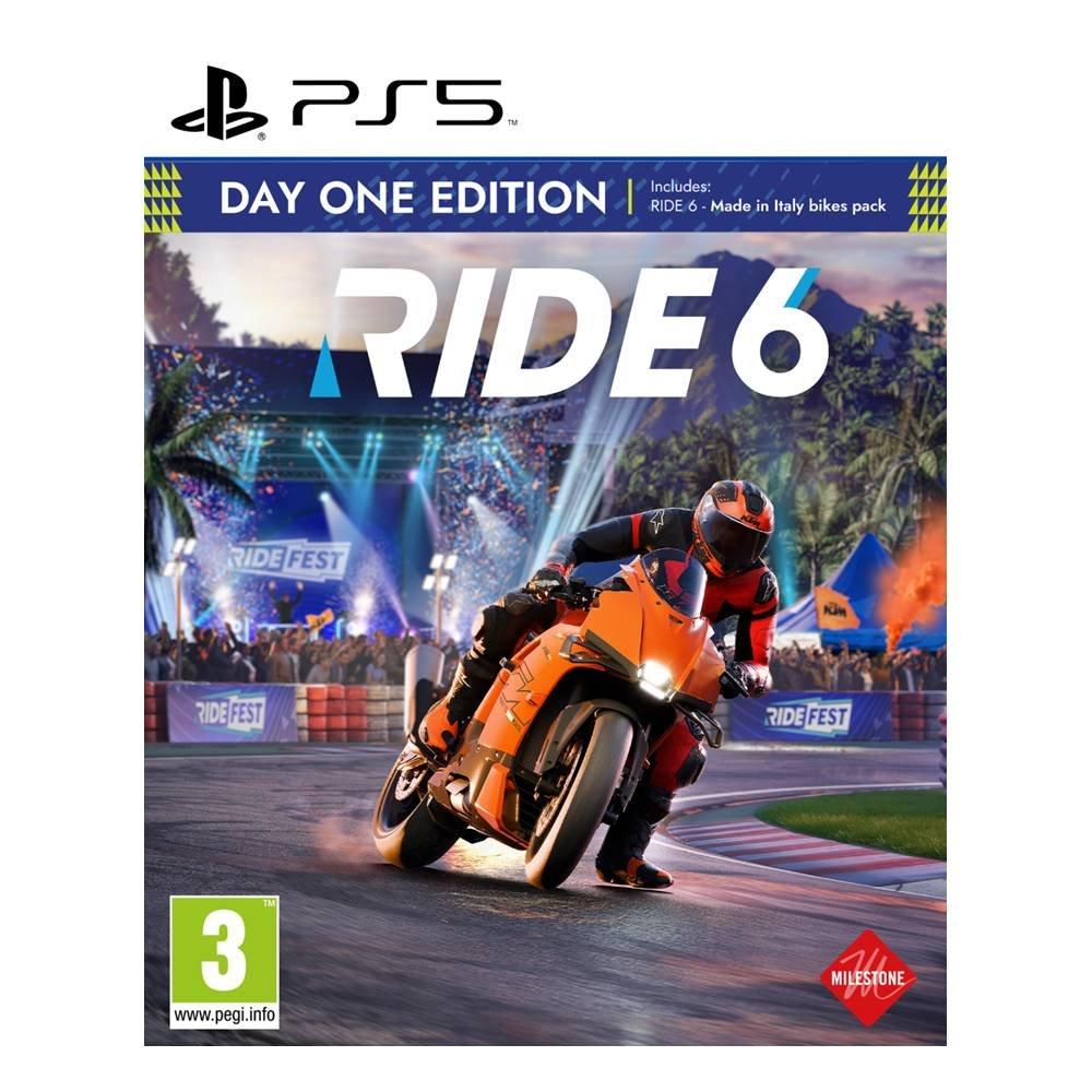 Sony PlayStation 5 Ride 6 Day 1 Edition PEGI Game.