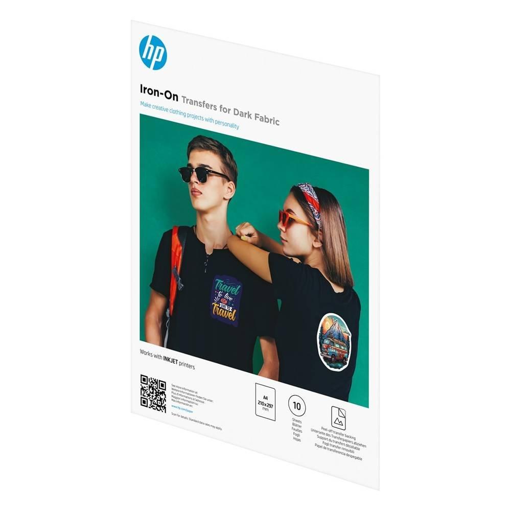 FOC HP Iron-On A4 Transfer Paper for Dark Fabric
