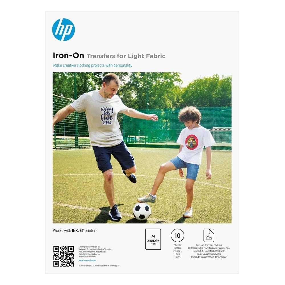 FOC HP Iron-On A4 Transfer Paper for Light Fabric