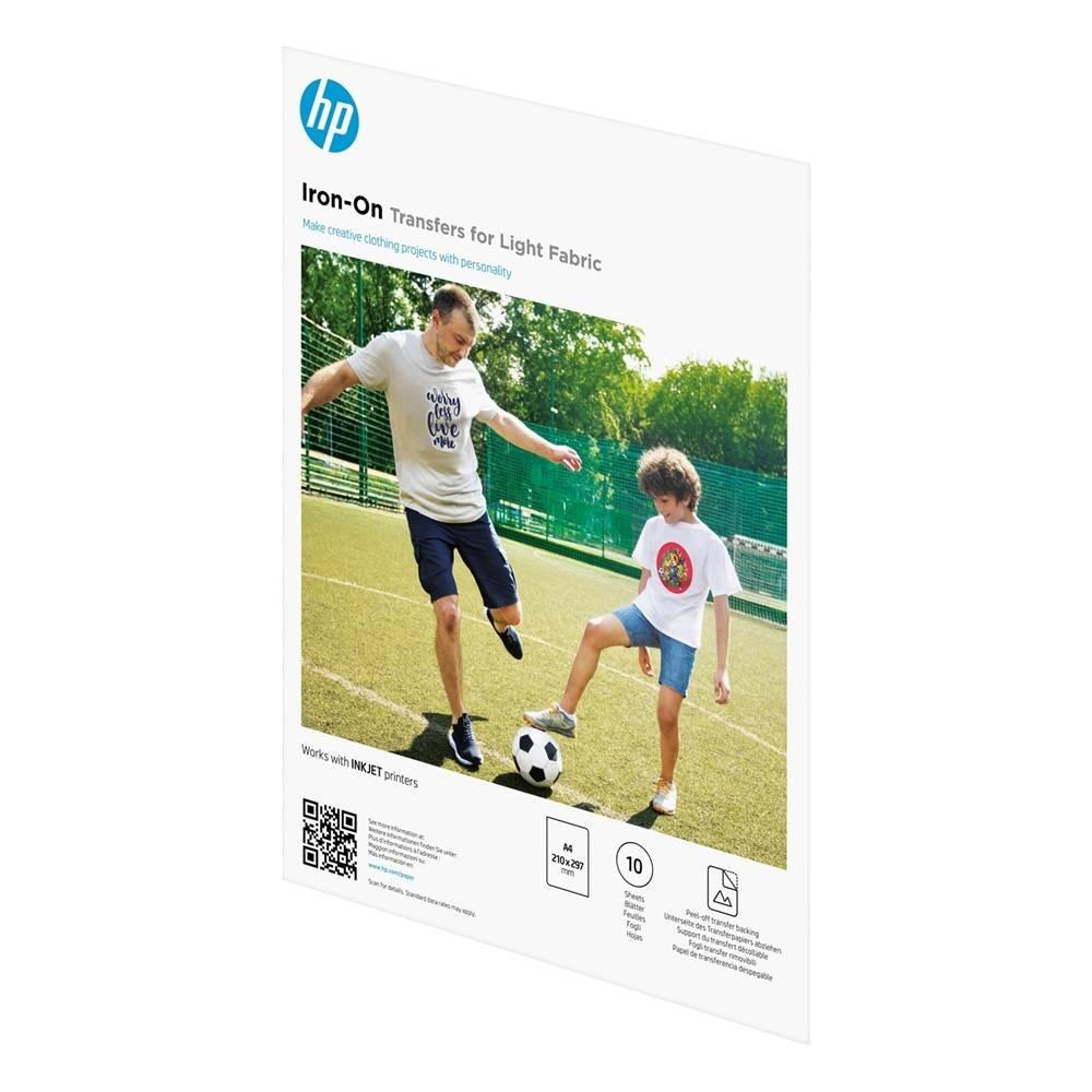 FOC HP Iron-On A4 Transfer Paper for Light Fabric