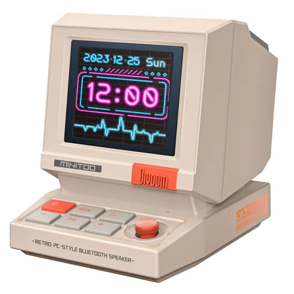 divoom Divoom Minitoo Retro Pixel Bluetooth Speaker Speaker Systems