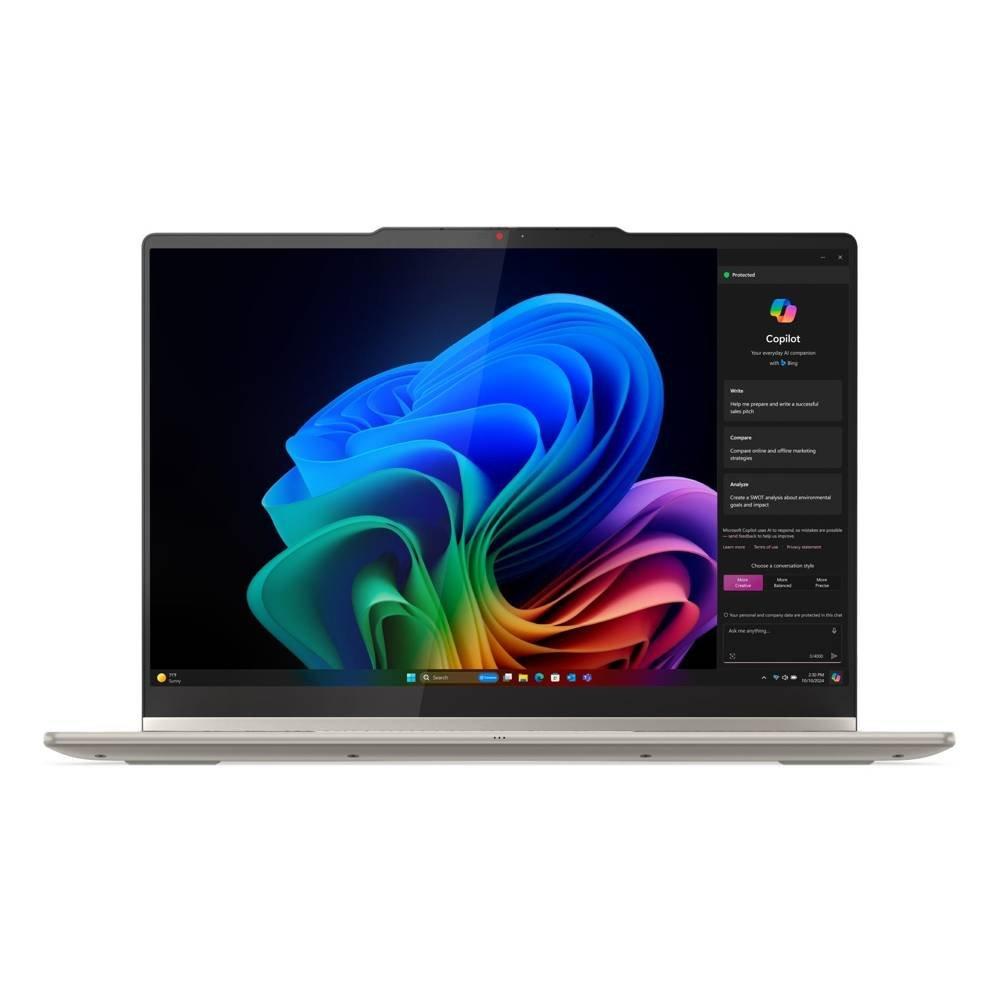 Lenovo Yoga 7  2-in-1, AMD Ryzen AI 7 350 Processor, 16GB Memory, 1TB SSD, 70Wh Battery, Windows 11 Home, HDMI 2.1, USB-A, USB-C, MicroSD card reader, 5.0MP camera, 14 WUXGA , 83JR0095AX- Seashell
