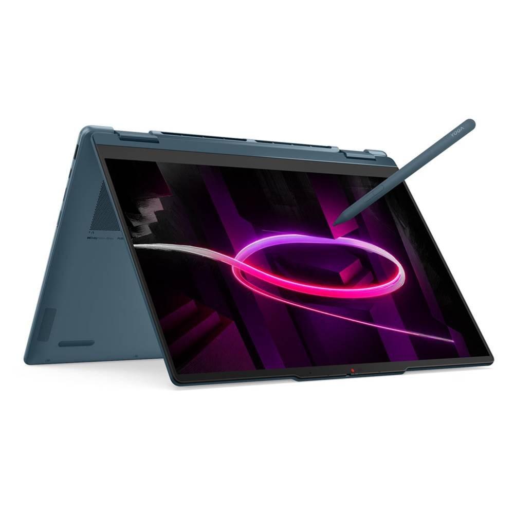 Lenovo Yoga 7 2in1 Laptop, AMD Ryzen AI 7 445, 32GB RAM, 1TB SSD, Integrated AMD Radeon 840M Graphics, 14" WUXGA, Windows 11 Home, 83TD001FAX – Tidal Teal