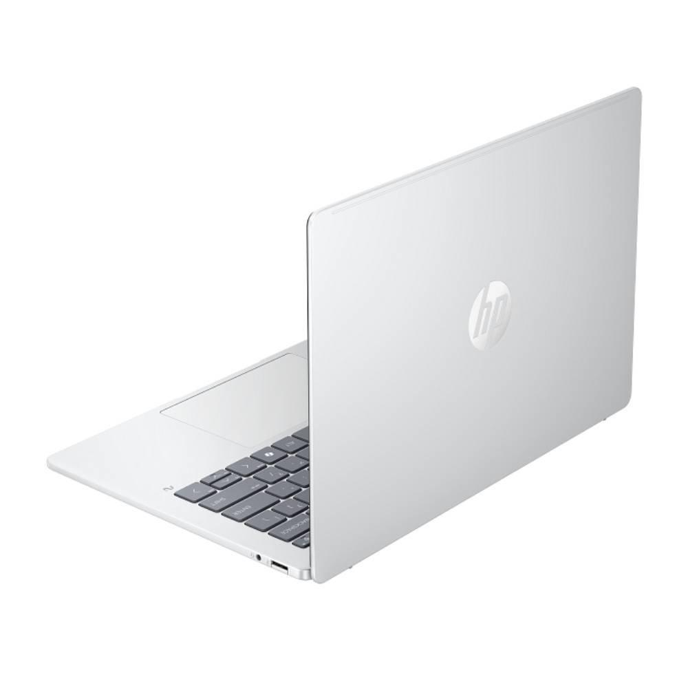 HP OmniBook 5 Laptop, Snapdragon X, 16GB RAM, 512GB SSD, Qualcomm Adreno, 14-Inch, Windoes 11 Home, 14-HE0001NE - Silver