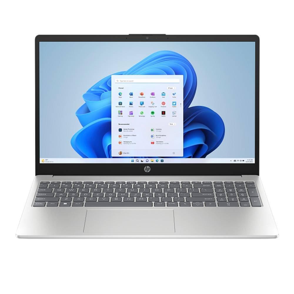 HP Laptop, Intel Core Ultra 5, 15.6", 8GB, 512GB SSD, AMD Radeon Graphics, Windows 11 Home, 15-FD2038NE - Silver