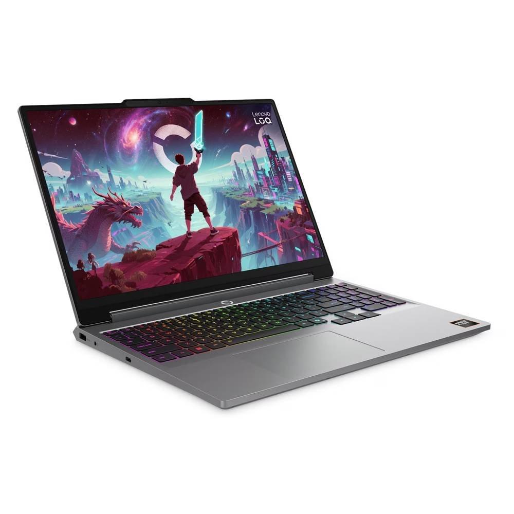 Lenovo LOQ Gaming Laptop,  15”, AMD Ryzen 7, 16GB RAM, 512GB SSD, NVIDIA GeForce RTX 5060, Windows 11 Home, 83TN0018AX- Grey