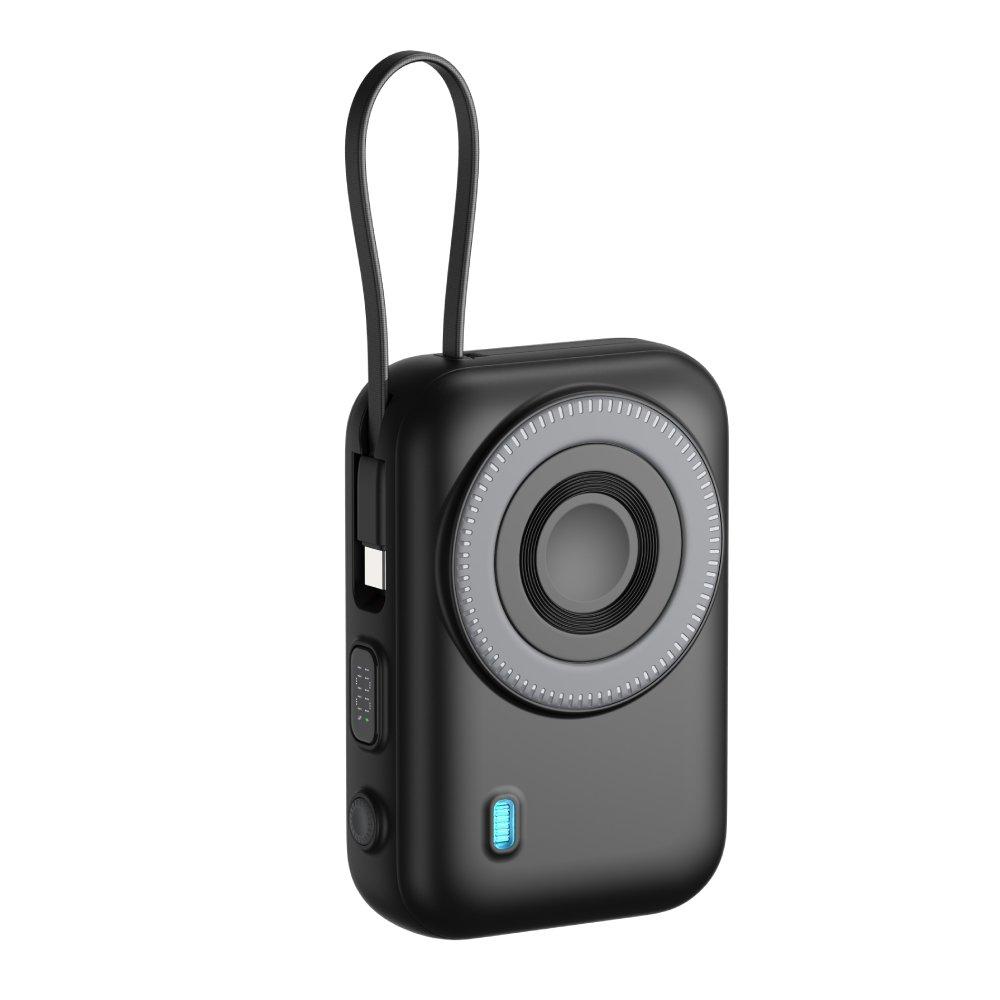 Gizzy 3 In 1 Magsafe Power Bank, 20K, GZ2022-BK - Black