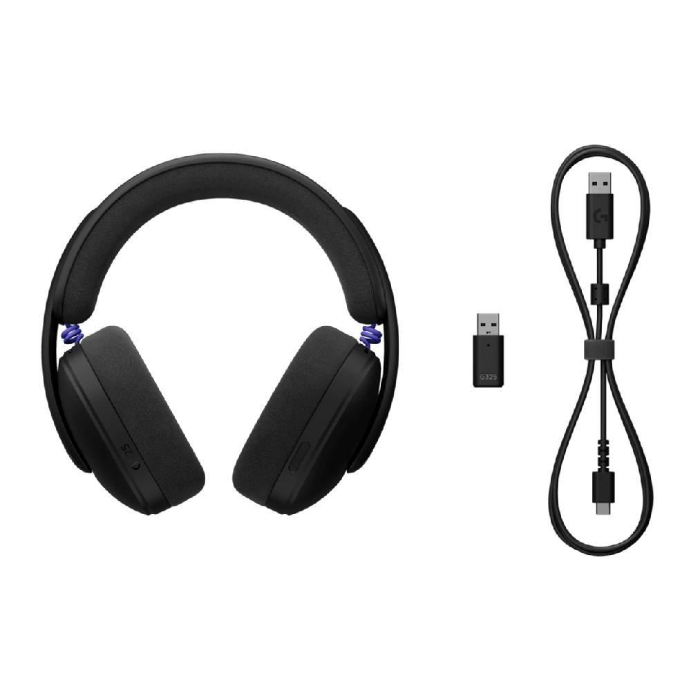  Logitech G325 Lightspeed Wireless Gaming Headset, 981-001524- Black