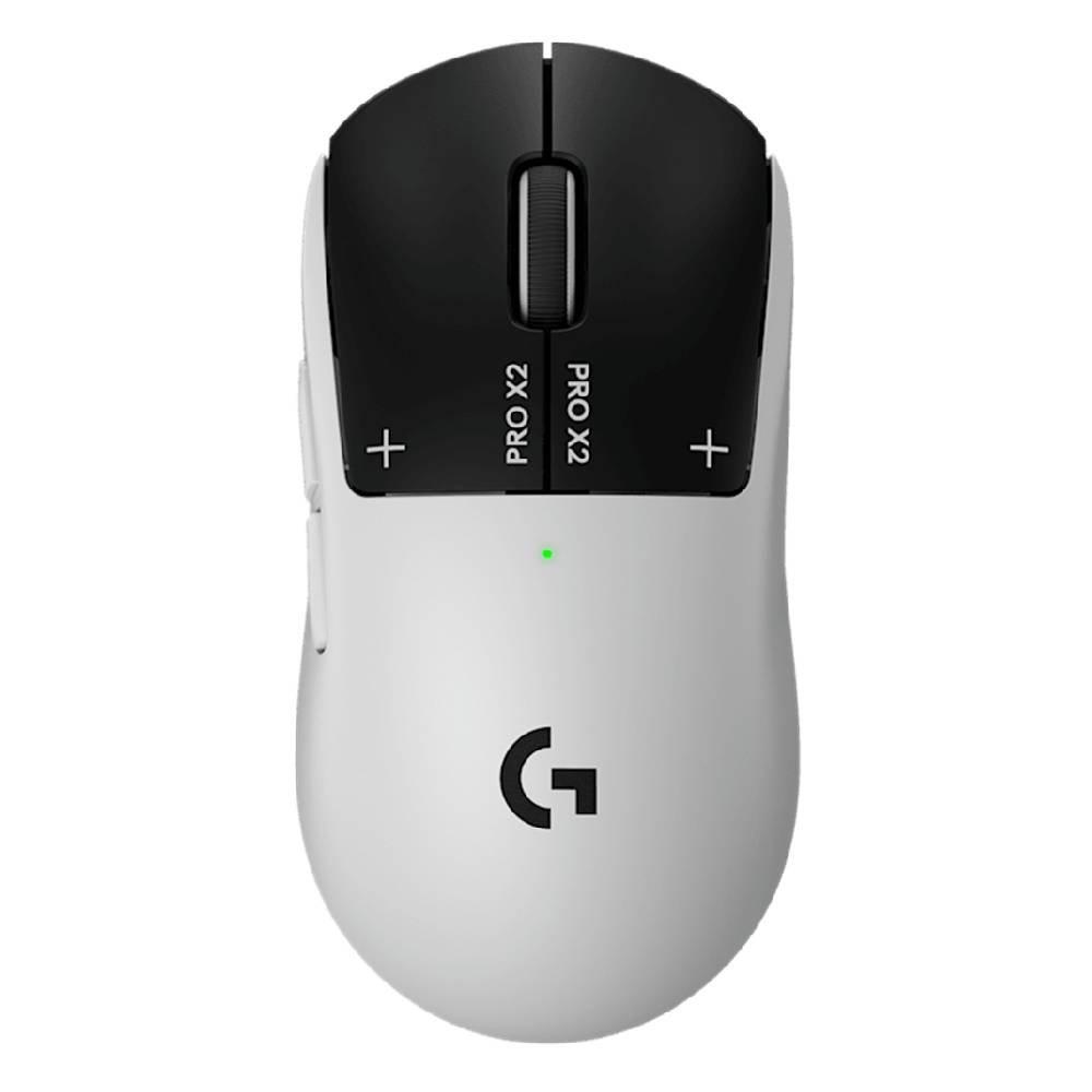Logitech G PRO X2 Superstrike Lightspeed Wireless Gaming Mouse, 910-007777 - White