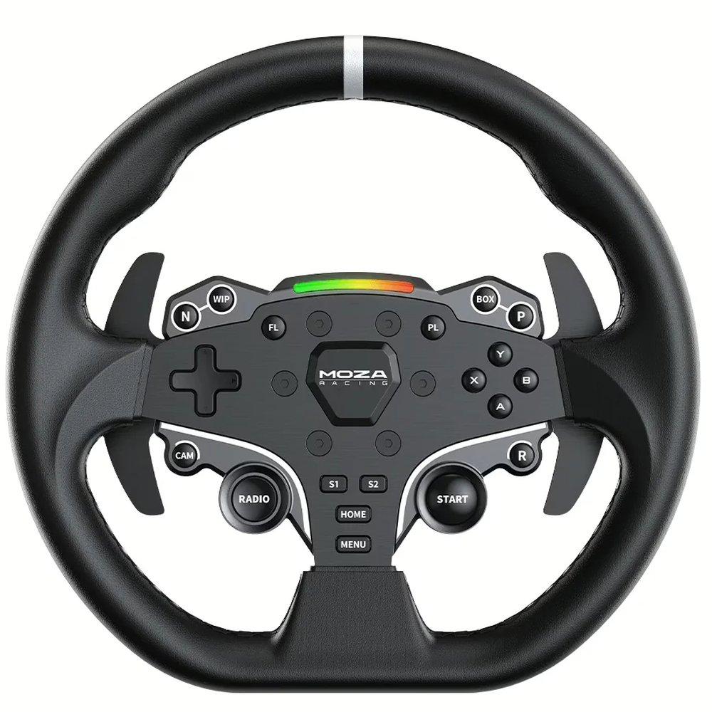 MOZA R3 Racing Wheel and Pedals for PC, RS074 - Black