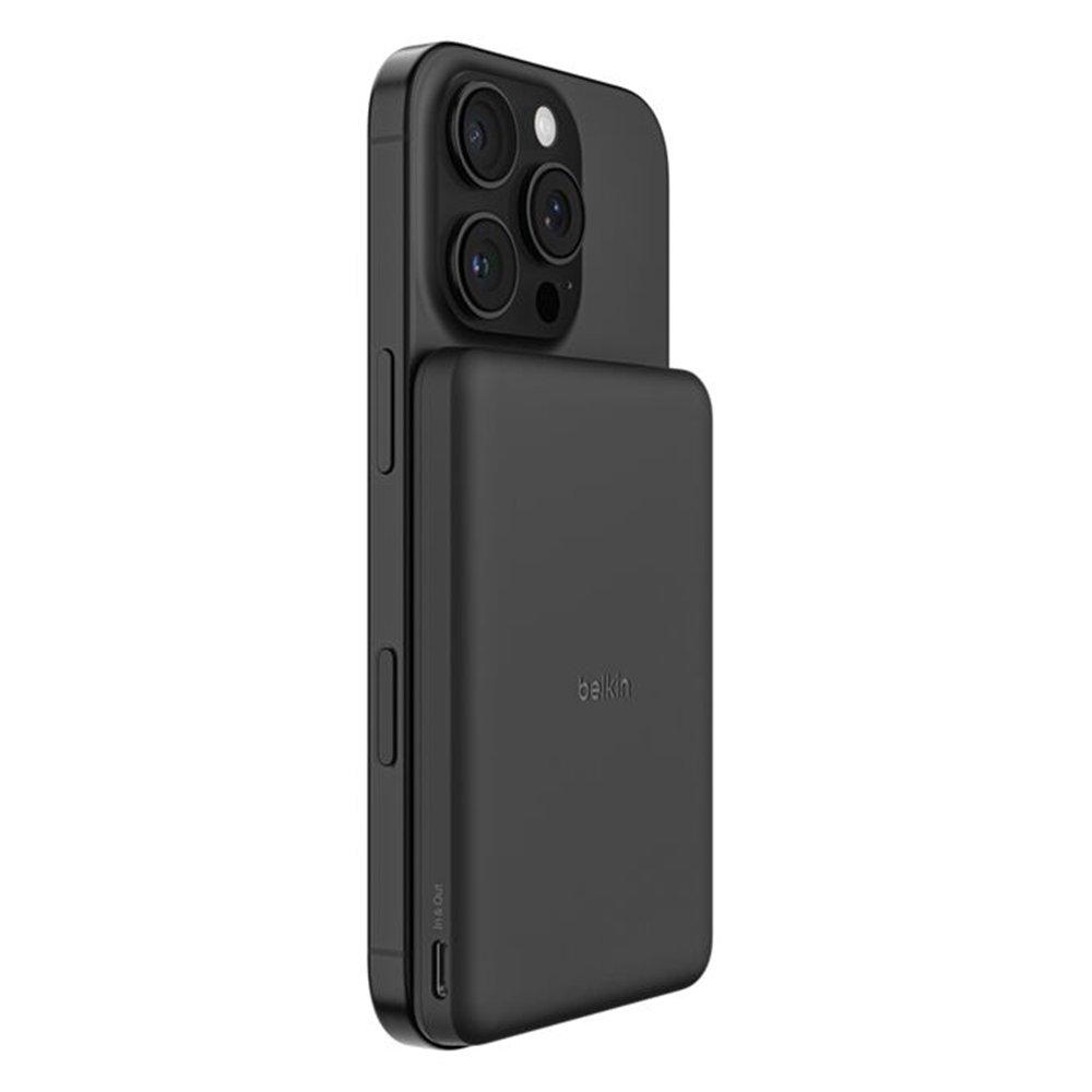Belkin 5K Slim Magnetic Power Bank - Black Split it your way