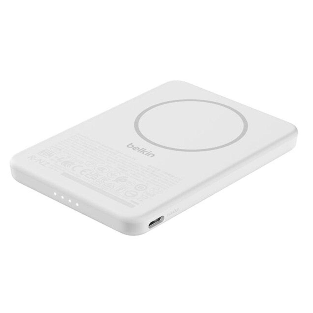 Belkin 5K Slim Magnetic Power Bank - White