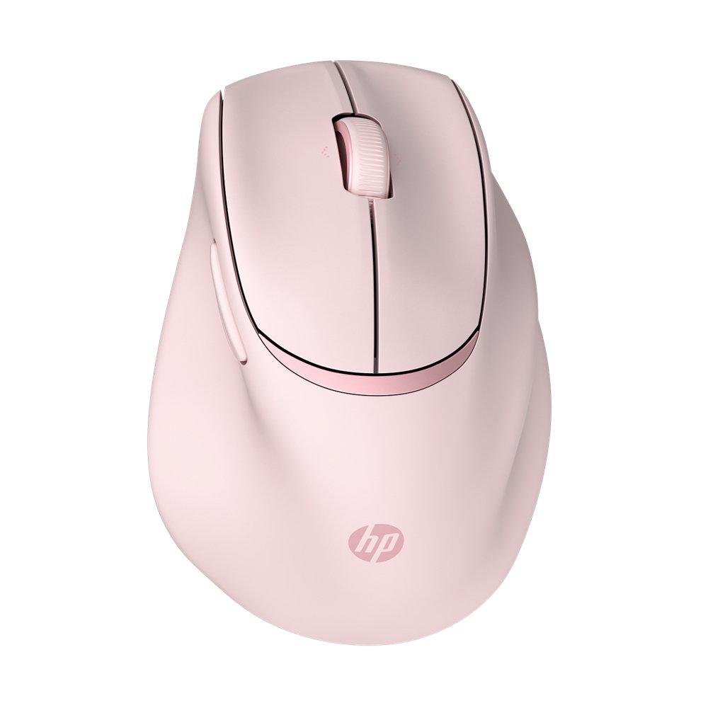 HP Tilt Ergonomic Mouse, BH7N4AA - Pink 