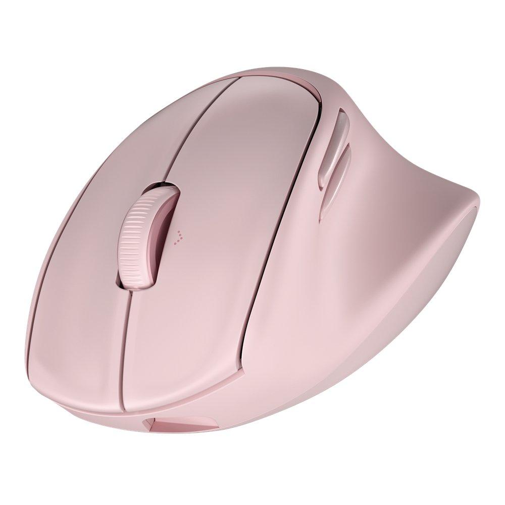 HP Tilt Ergonomic Mouse, BH7N4AA - Pink 