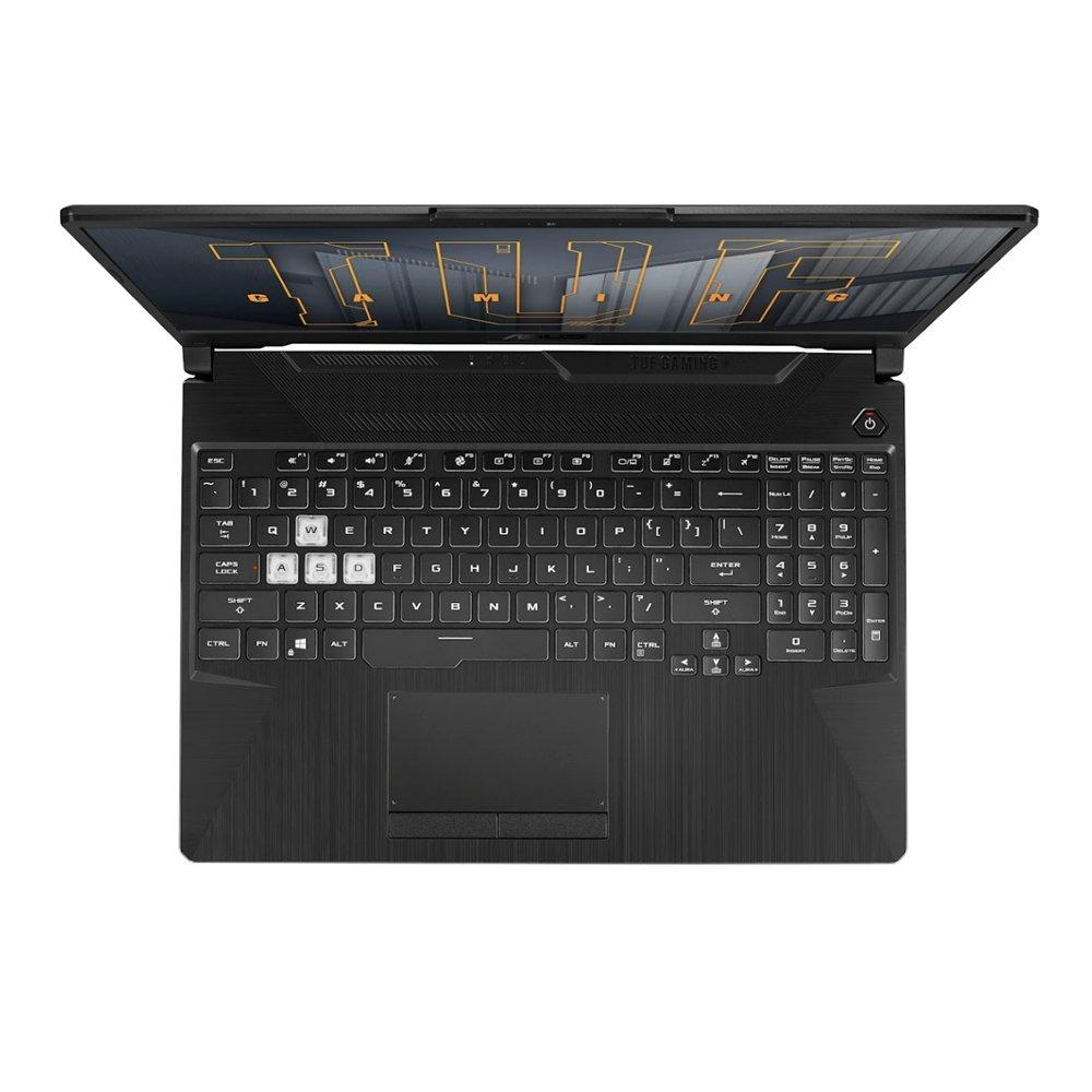 Asus TUF A15 Laptop, AMD Ryzen 7, 16GB RAM, 512GB SSD, NVIDIA GeForce RTX 3050, 15.6”, Windows 11 Home – Black 