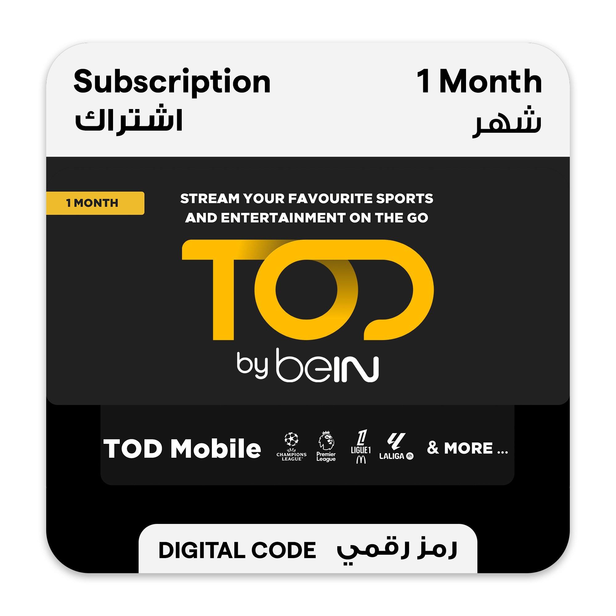 Proxy TOD Mobile 1 Month Subscription (KWT)