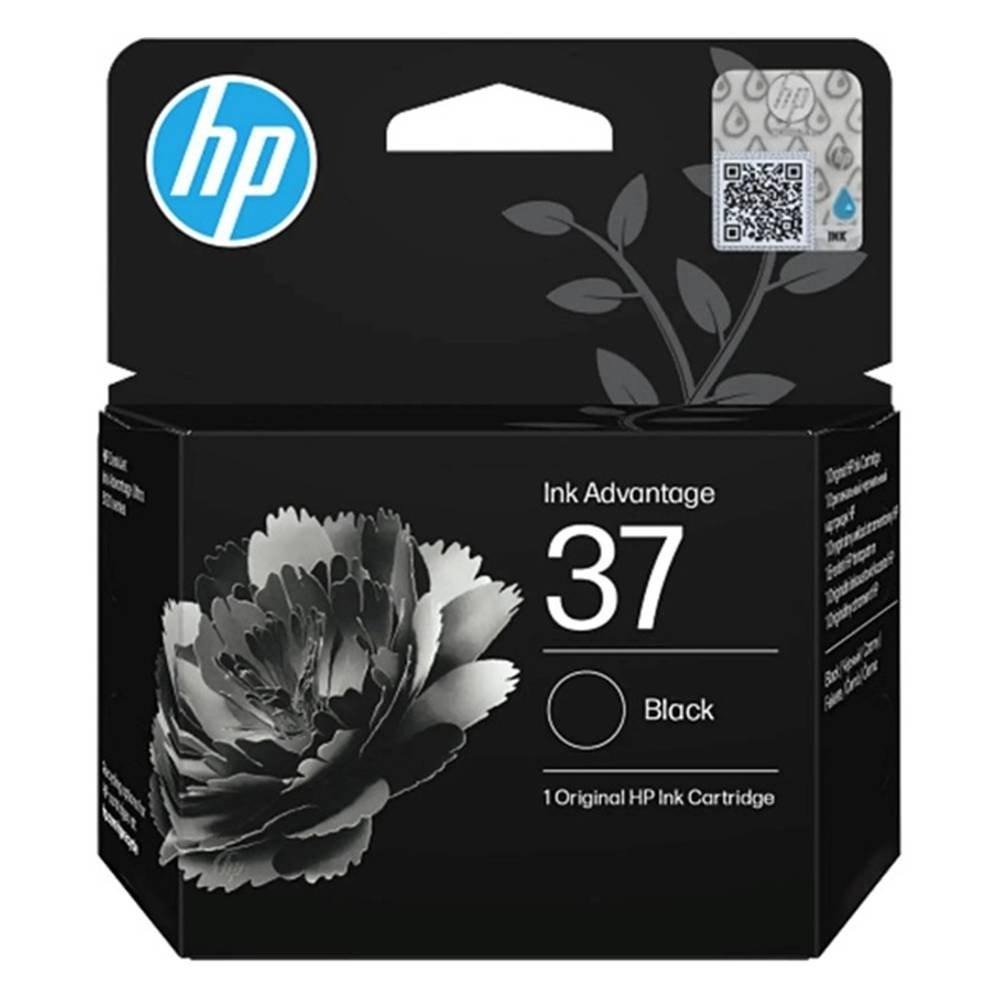 HP 37 Original Black Ink Cartridge, 7FP45AE - Black