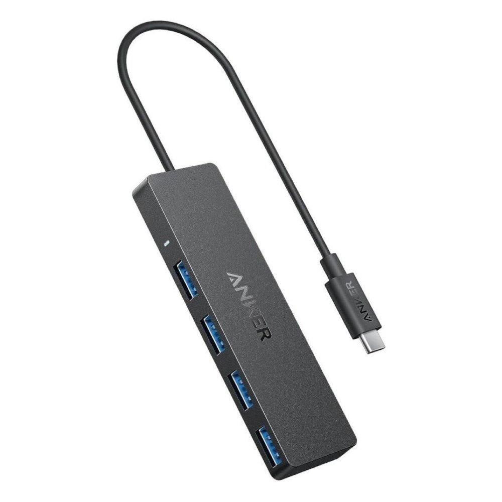 Anker USB-C Data Hub(4-in-1, 5Gbps), A8309G11 - Black  