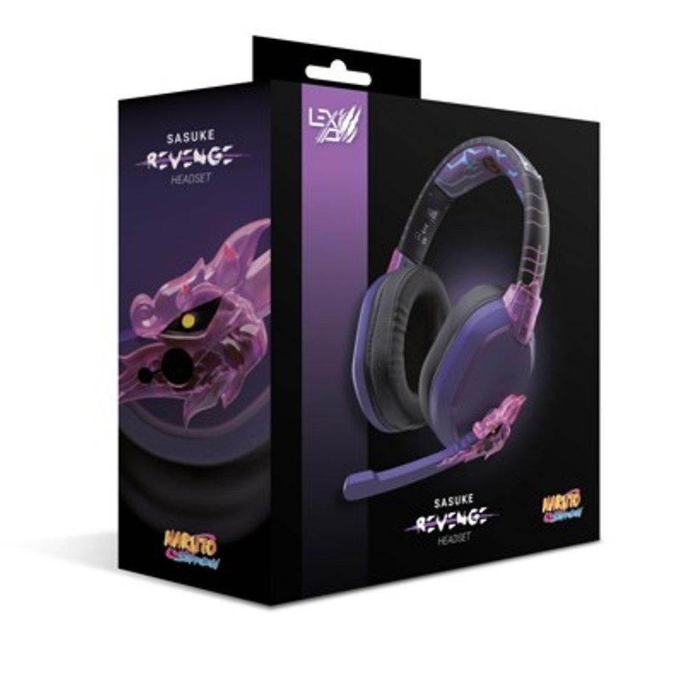 Lexip Sasuke Wireless Headset Designed By Tsume Naruto Shippuden, TSXLXHS0001 - Purple  