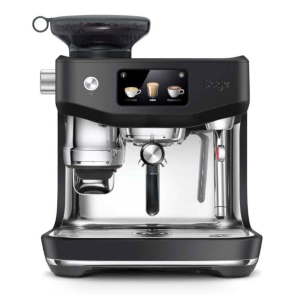Sage The Oracle Dual Boiler Espresso Coffee Machine, SES995BTR4GUK1 - Black & Silver