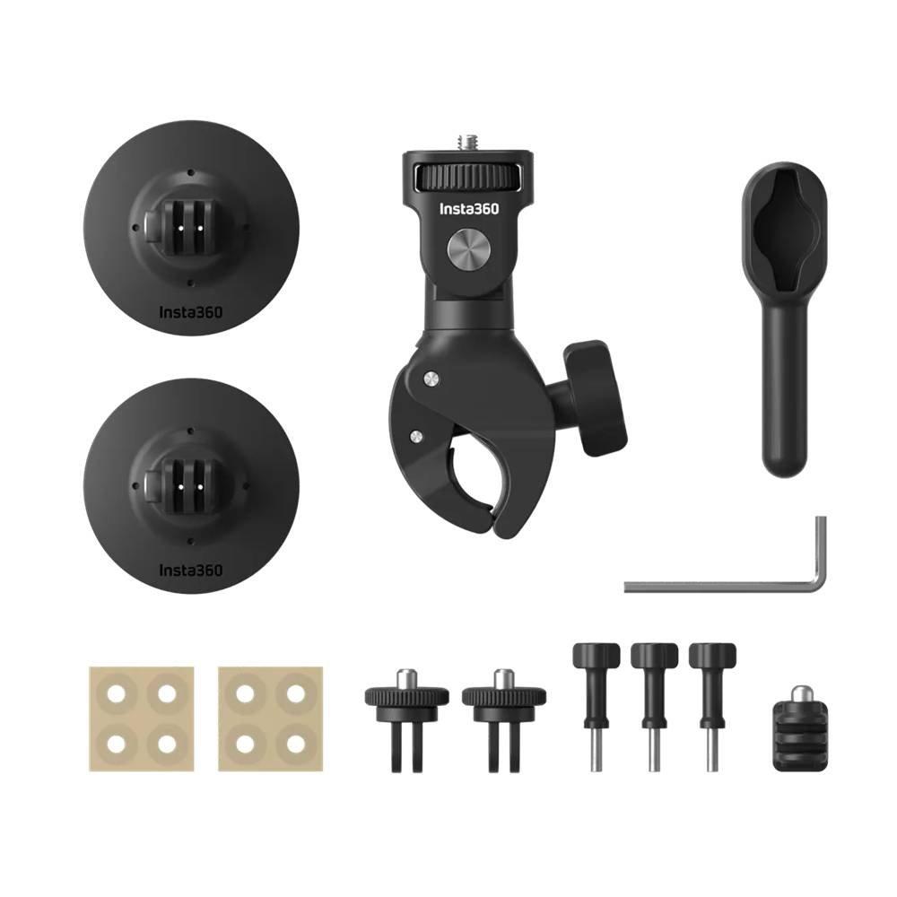 INSTA 360 Motorcycle Kit, I04CINSAAVY - Black 
