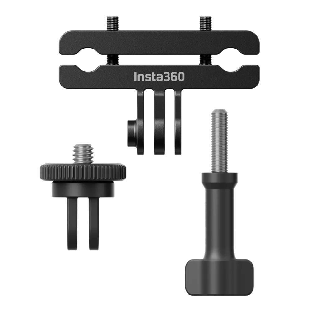 Insta 360 Bike Seat Rail Mount, High-Strength Aluminum Construction, I04CINSCAVP- Black