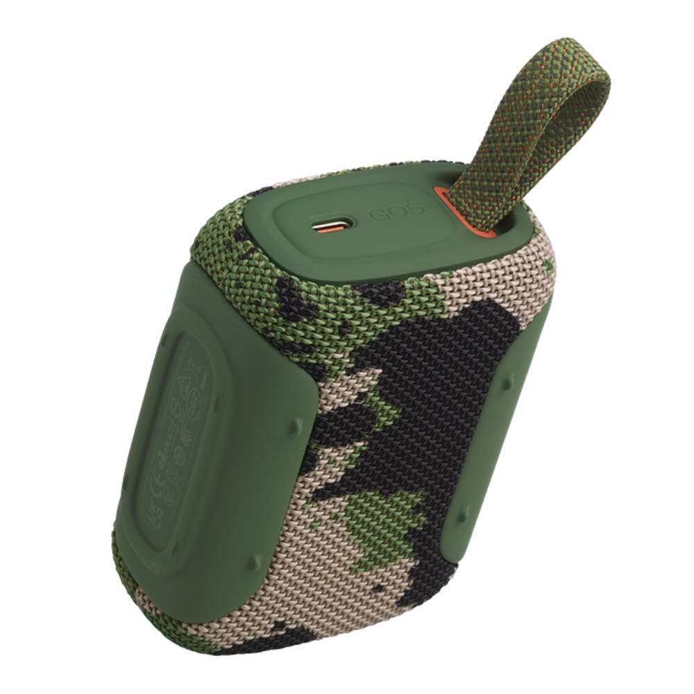 JBL Go 5 Bluetooth Speaker, JBLGO5SQUAD - Green Camouflage