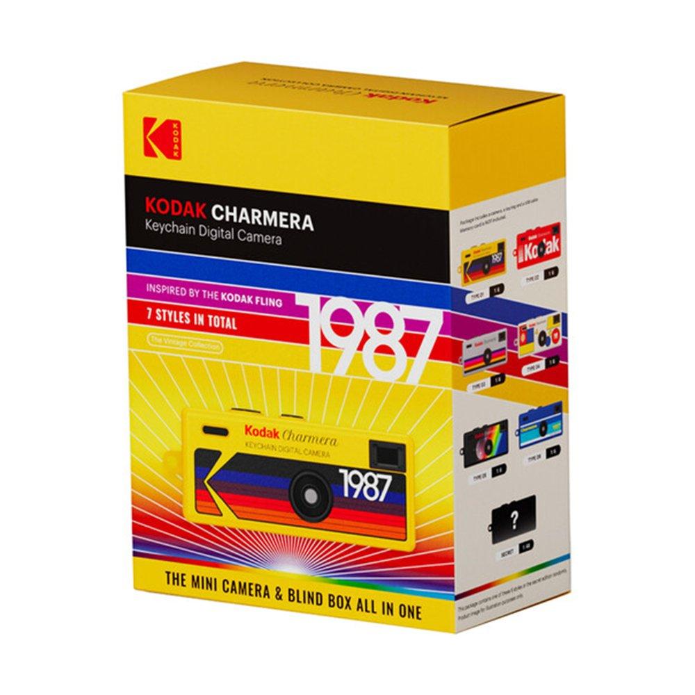 Kodak Charmera KeyChain Digital Camera (Random Style Blind Box), RK0601 - Yellow 