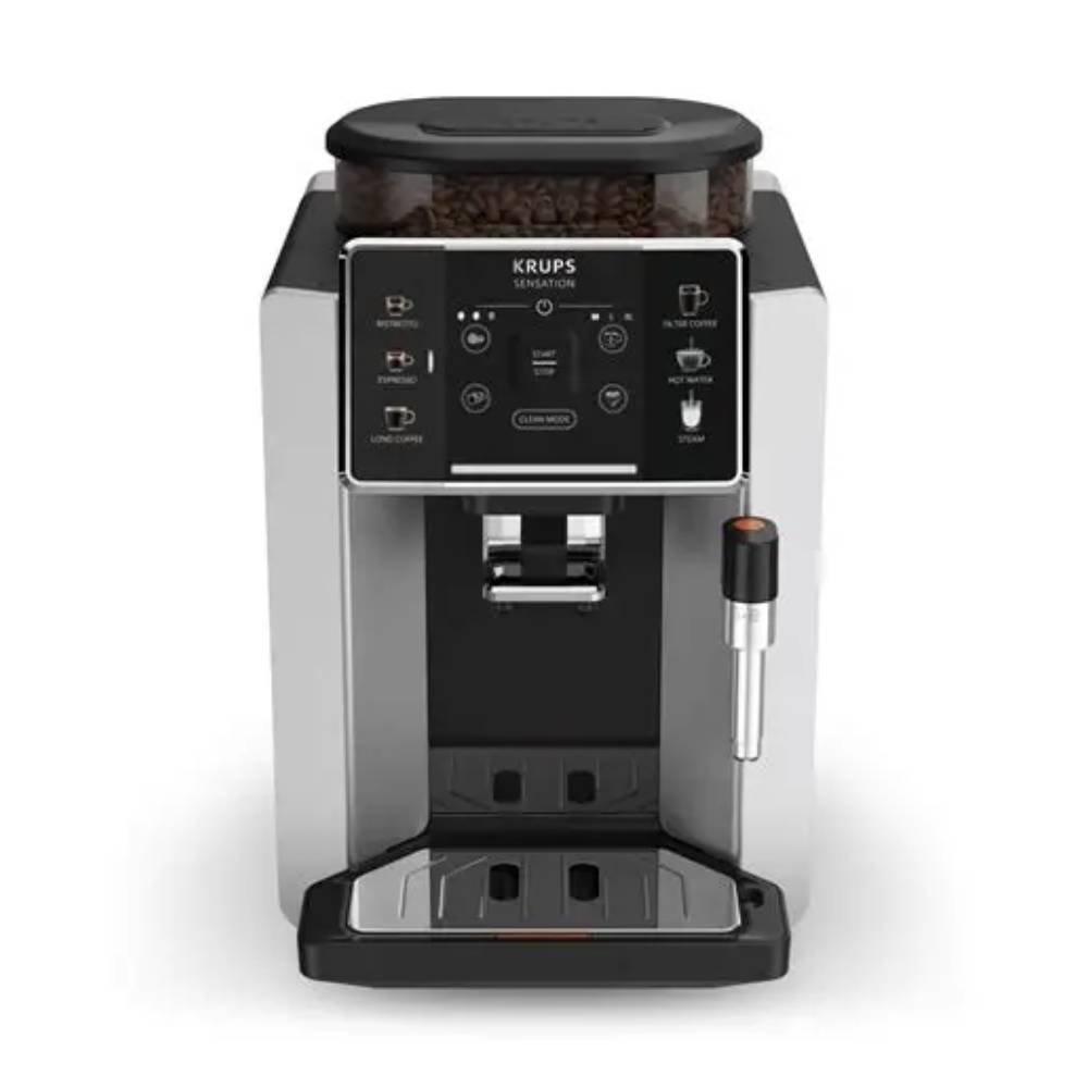 Krups Full Auto Coffee Machine, 1450Watt, 1.7L, EA910EM0 - Black & Silver